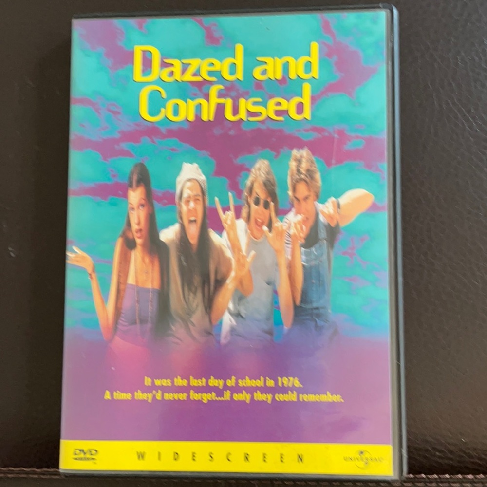 Dazed and Confused Movie DVD 1998. $3 if you bundle with another item